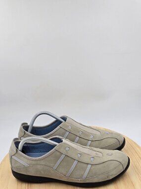 Clarks Loafer Womens Slip ON Leather Walking  Shoes 88680 sz 10M